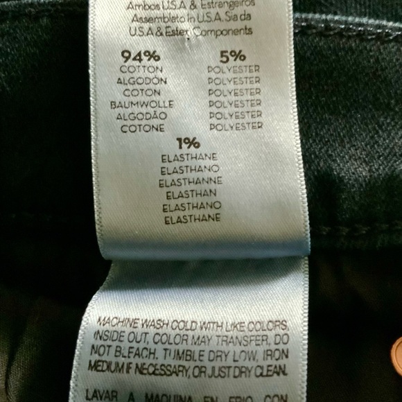 MOTHER Jeans Swooner Rascal Ankle High-Rise Straight Leg Crop Dark Blue Size 30 - Picture 10 of 13